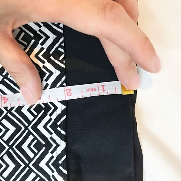 𝅺black & White Swim Skirt Bottom - Picture 6 of 6